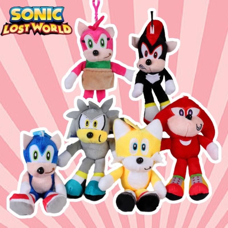 Adorable Sonic Plush Mouse Keychain Soft Toy For Bags Perfect For Kids And Collectors
