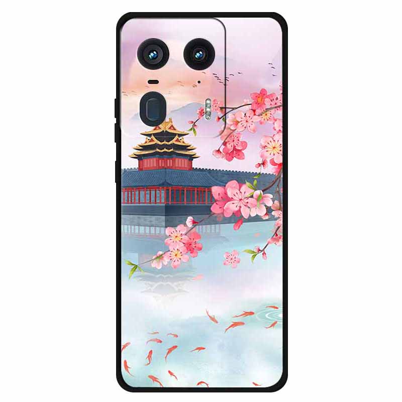 Dla Motorola Edge 50 Ultra 5G/Moto X50 Ultra 5G Etui na Telefon Wzór Drukowany TPU Tylna Pokrywa