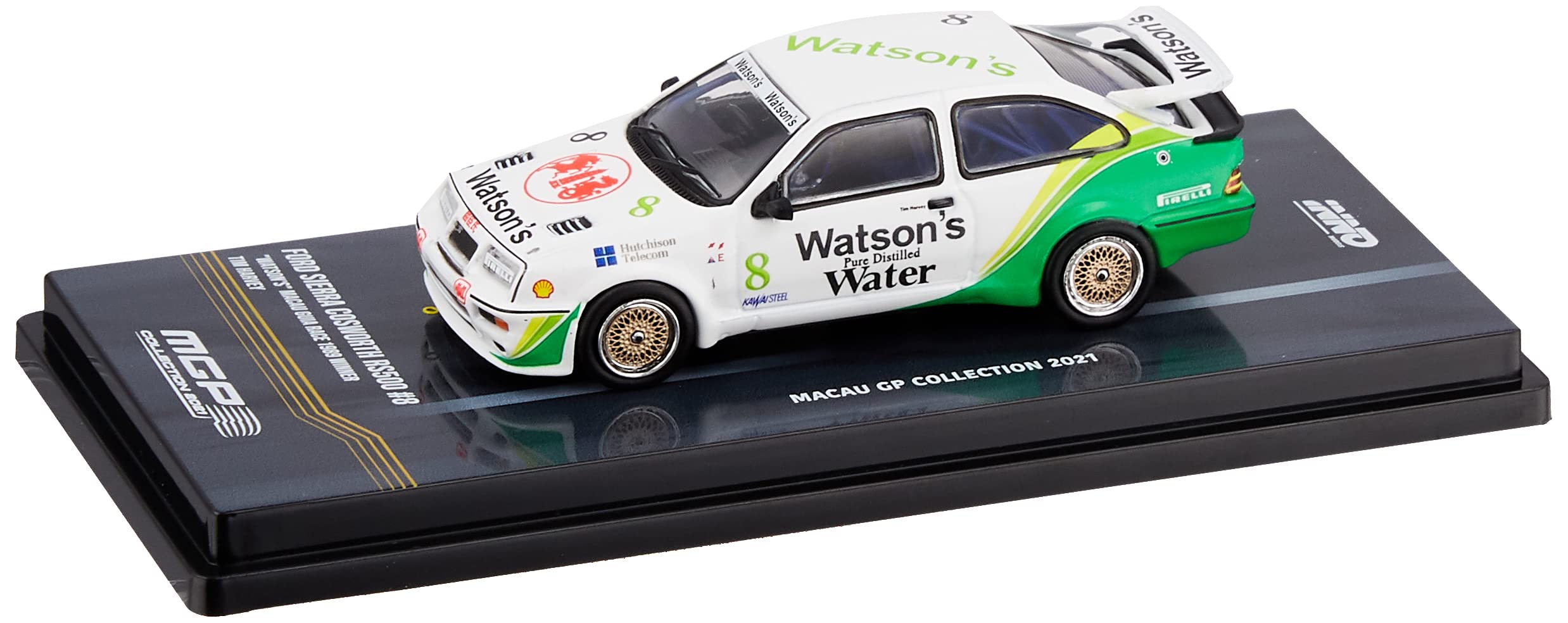 

Inno Models Набор масштабной модели Ford Sierra RS500 Cosworth Победитель гонки Guia в Макао 1989 года 1/64 N64-RS500-MGP21WS #8, Watson s