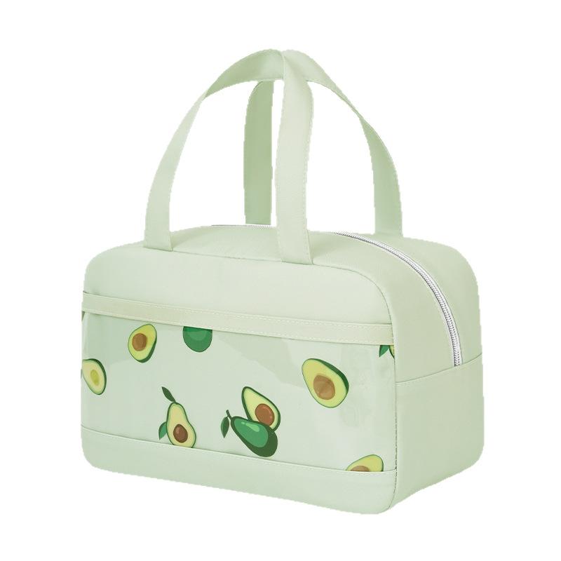 Portable Lunch Bag Woman Insulated Thermal Lunch Box Cooler Handbag Food Bag Carrier for Office School Travel Picnic 2025 Gift