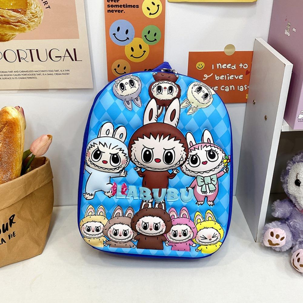 Cute Cartoon Boys and Girls Backpack Kindergarten Bag Outdoor Hard Shell Small Bag