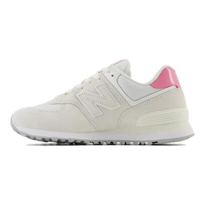 574 Sól Morska Prawdziwy Róż Damskie Sneakersy Kremowe WL5742BA