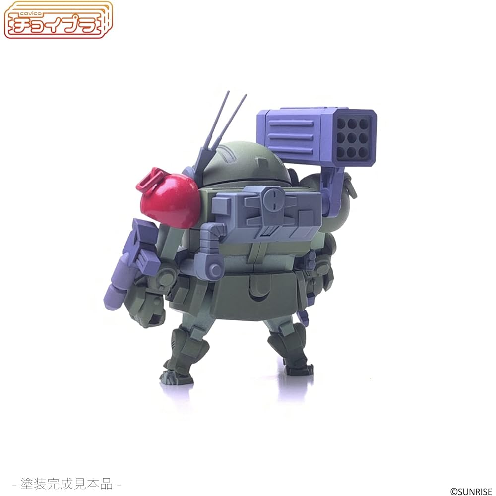 M.I.Molde ChoiPura Series Scopedog Red Shoulder Custom Plastic Model 45mm Non-Scale Collectible Figure