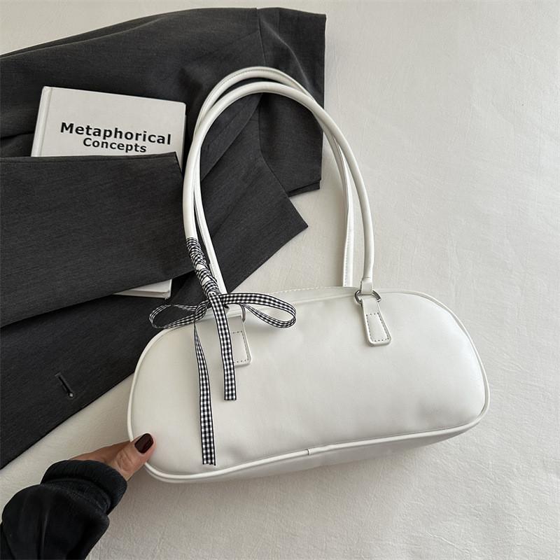 Fashionable Retro Trendy Simple Shoulder Bag Large Capacity Korean Style