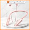 Xiaomi Sports Neckband Headphones Bluetooth Earphones Gaming LED Battery Display Wireless Mic Stereo HIFI TWS Headset Support TF Cards
