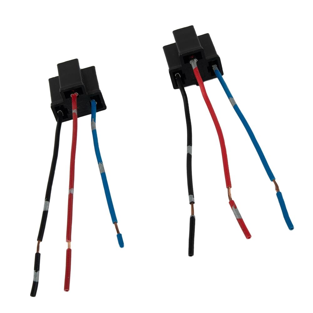 10 Grams Socket 12/24V 2pcs 3 Pin Connector Headlight