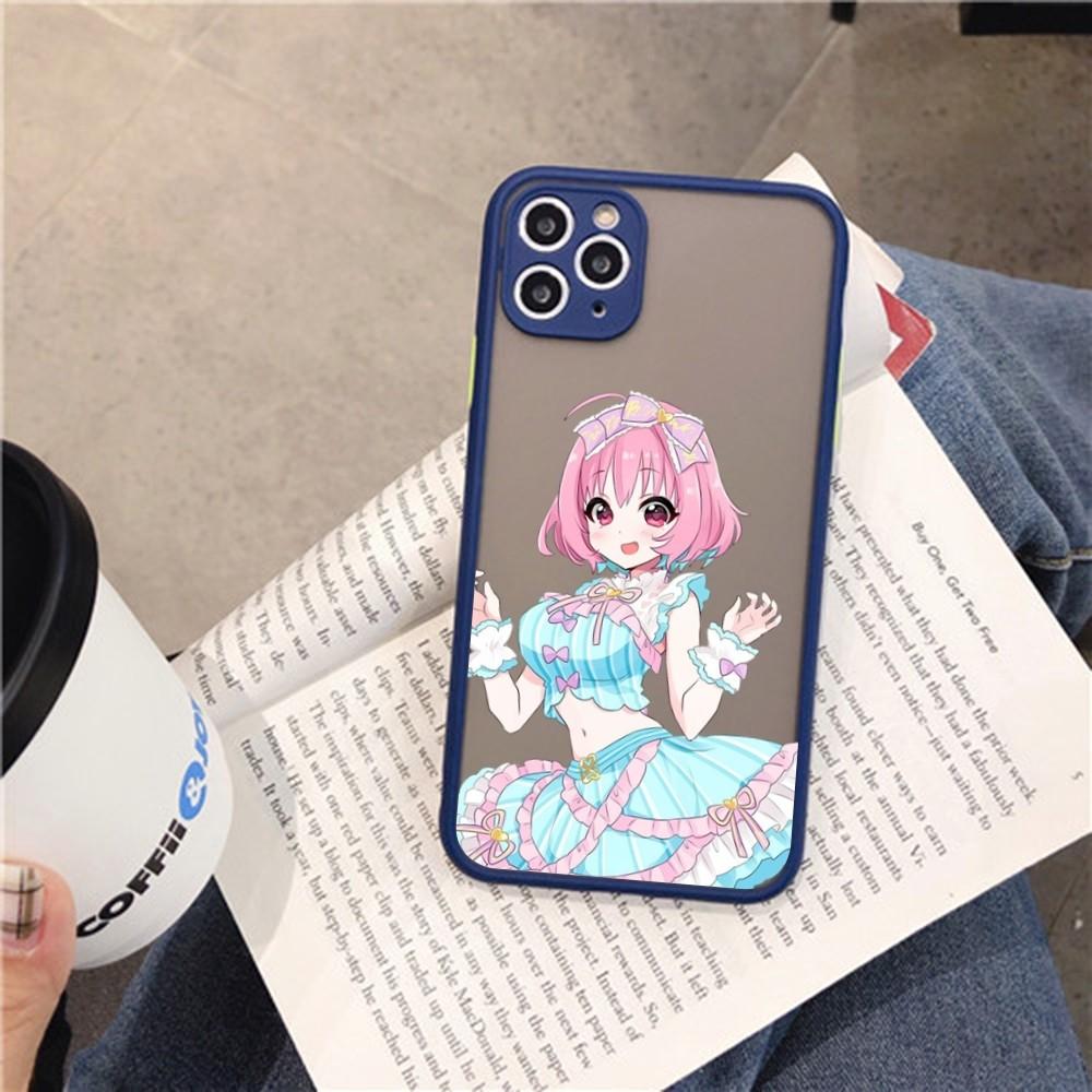 Riamu Yumemi Anime Phone Case for iPhone 14 11 12 13 Mini Pro Max 8 7 Plus X XR XS MAX Translucent Matte Cover