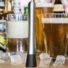 Metal Squeezer Stainless Steel Wine Mixing Stick Cocktail Shaker Ice Crusher Barware Tool Handle Press Multifunctional Bar Tool