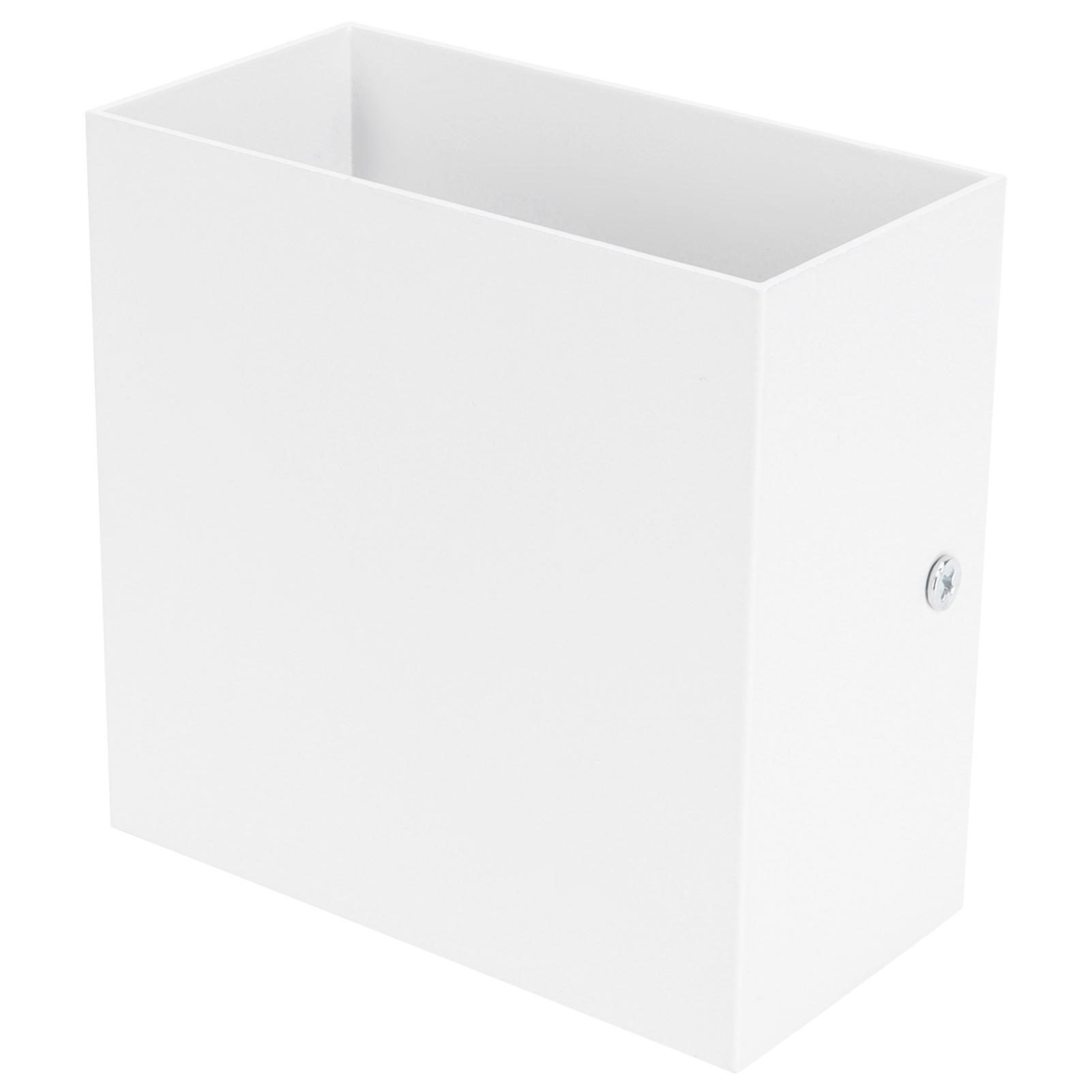 

LED Wall Light 7W Indoor Square Lamp Bedroom Hallway Porch Balcony Decoration 100265V(White ShellWarm Light )