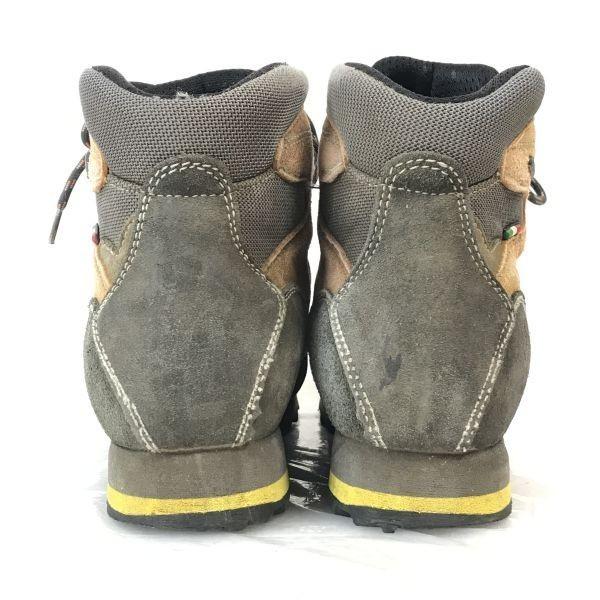 Italy Zamberlan Gore-Tex Leather Trekking Boots Brown 40 / 24.5-25.0(USED)