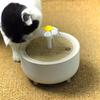 1200ml USB Cat Water Fountain Pet Drinking Dispenser Drinker Auto Filter Transparent Cat Drinker Automatic Cat Drink Bowl Filter