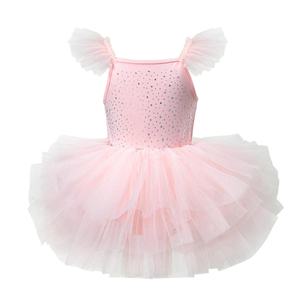 Europäisches & Amerikanisches Kinderballett-Tutu-Kleid - Kinder-Tanzaufführungs-Outfit