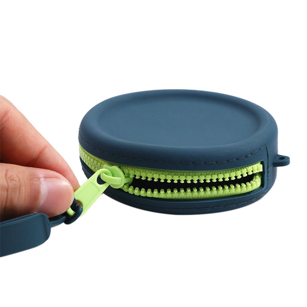 Headset Bag Students Earphone Storage Bag Money Bag Headphone Case Silicone Coin Purse Mini Wallet