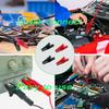 Alligator Clip with Banana Plugs Set No Welding Fully Insulated Safety Electrical Test Crocodile Clips Connector for Multimeter