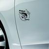 Pike Hunter Fish Car Sticker Reflective PET Decal