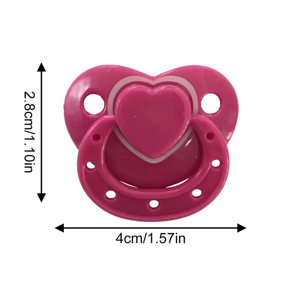Magnetic Pacifiers For Baby Dolls Pretend Play Feeding Toy Cute Toy Reborn Baby Dolls Handmade DIY Nipples Dolls Accessories