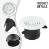 ABS Ventilation Grille Vent Cover Ventilation Grille Rotating Button