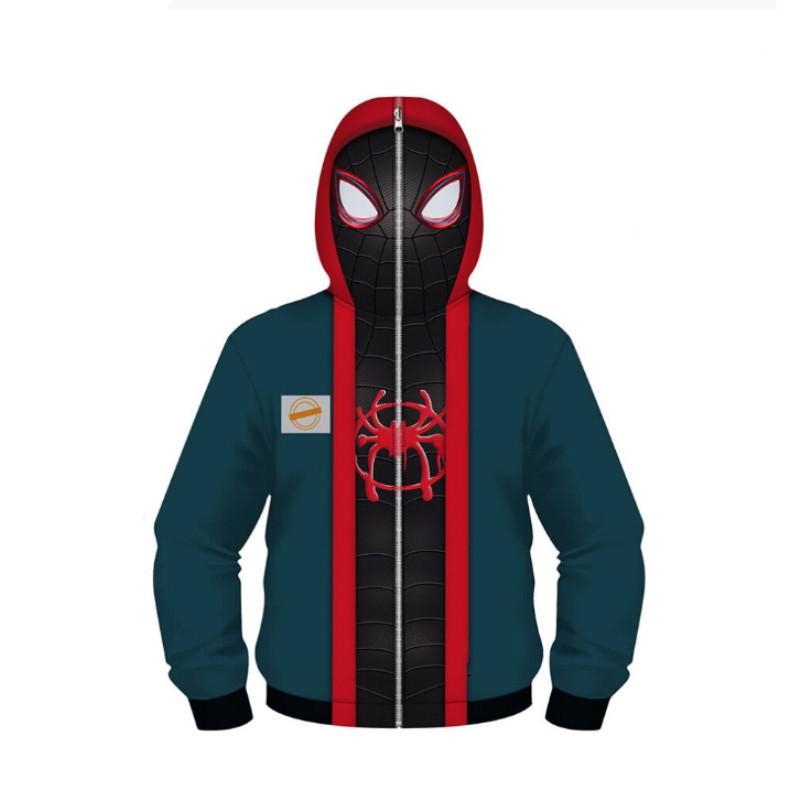 Spider Man Digital Print Hoodie For Men And Women Casual Fall Wear