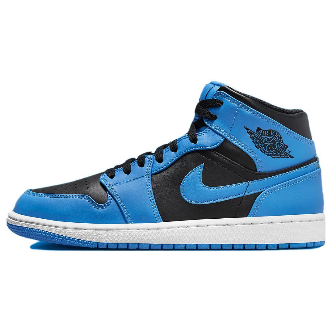 

new JORDAN 1 Mid University Blue Black 45