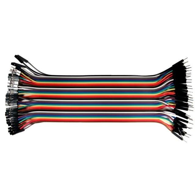 Connecting Wires For Breakplates/Male-Female 40 Pcs