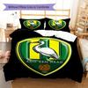 ADO Den Haag Pattern Bedding,Quilt Set Quilt Cover Pillowcase Home Birthday Gift(1 * duvet cover + 2 * pillowcase, without core)