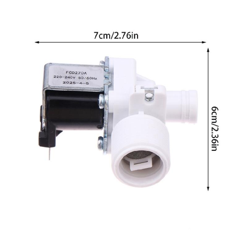 Efficient Water Inlet Valves FCD270A Washing Machine Inlet Solenoid Valves Electric Washers Replacement Part Enduring