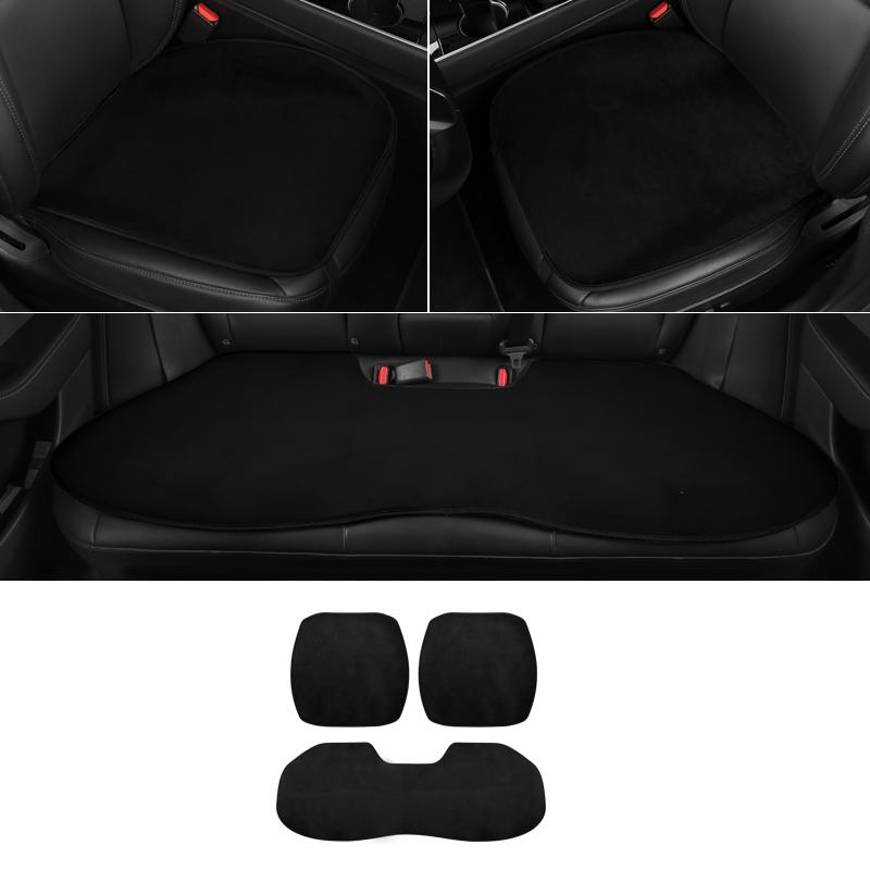 Car Seat Cover Front Rear Cushion Seats Cover Waterproof Non-slip For Tesla Model 3 Y X S 2017-  2022 2023