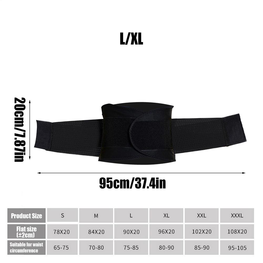 Waist Trimmer Wrap Trimmer Wrap For Women Workout Waist Slimming Belt Back Support Belts For Home Gym Workout Fitness
