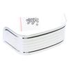 Replacement Front Ribbed Trim Cover Motorcycle Front Skirt Trim Cover Motorbike Modification Accessories