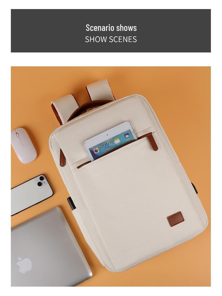 Women's High-end Cross-border Laptop Backpack - Large Capacity for Casual Business Trips