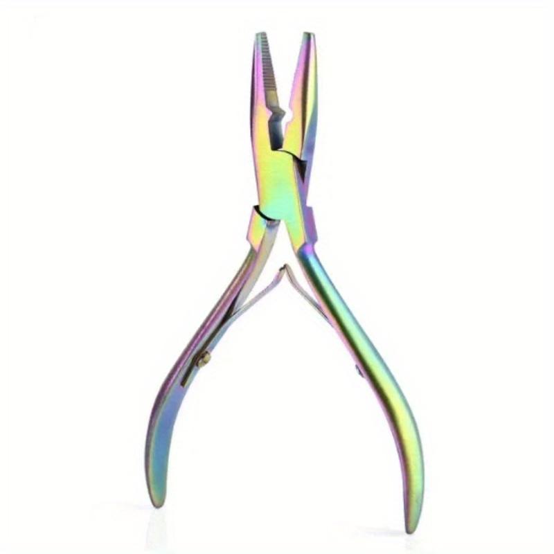 Professional Hair Extension Plier Weft Application Pliers Micro Link Beads Closer Plier