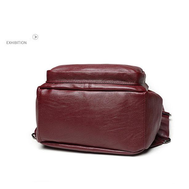Rucksack für Damen, lässig, Leder, Damentasche, modisch, tragbar, für Damen, Reisen, Studentenrucksack