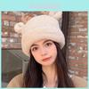 Christmas Deer Horn Knit Hat For Women With Warmth And Cute Style