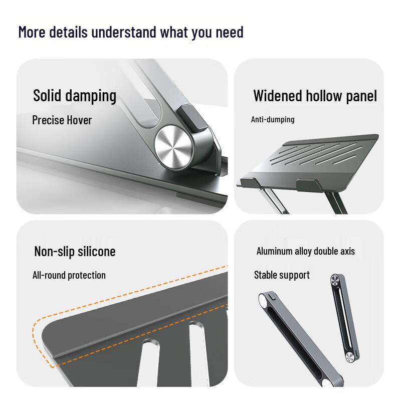 MEEEGOU Adjustable Laptop Riser Stand