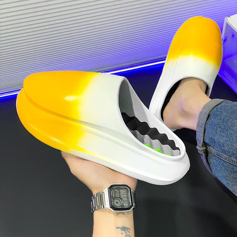 Модные летние мужские и женские легкие повседневные спортивные сандалии на платформе — фото 3