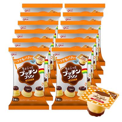 Be Stored At Room Glico Custard Chokotto Pucchin Pudding Custard 12 Packs X 6 Per Lunch Rolling Stock [Can Temperature] (20g Pack) Bite-sized Snacks,