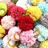 50/100pcs Dog Ball Hair Bows Cute Small Dog Hair Accessories Fluffy Dog Hair Bows For Dogs Grooming Accessories Pet Supplies