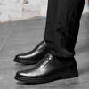Men Genuine Leather Shoes Fashion Lace-Up Sneakers Real Leather Mens  Italian Designer Flats Luxury Business Shoes