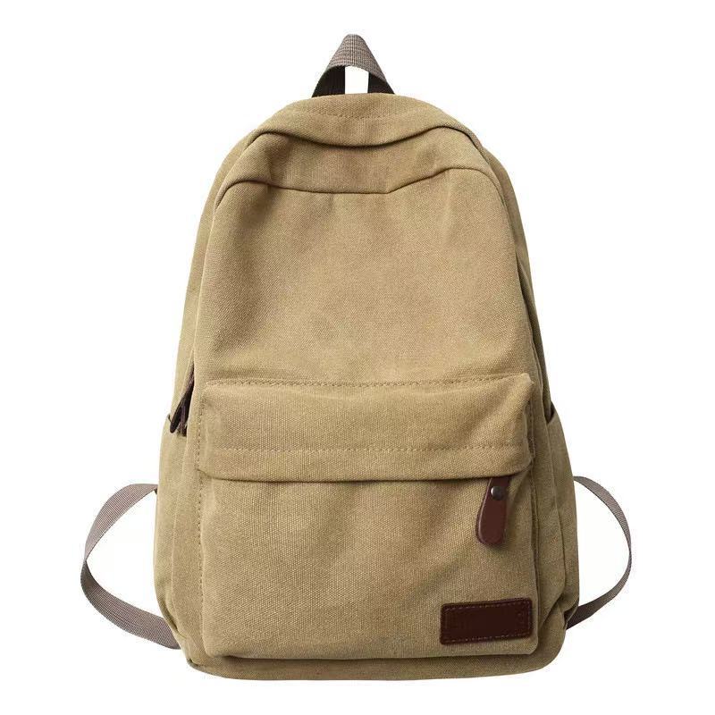 New Backpack Commuter Backpack Men's Canvas Bag Large Computer Bag Large Capacity Rucksack Travel Bag School Bag