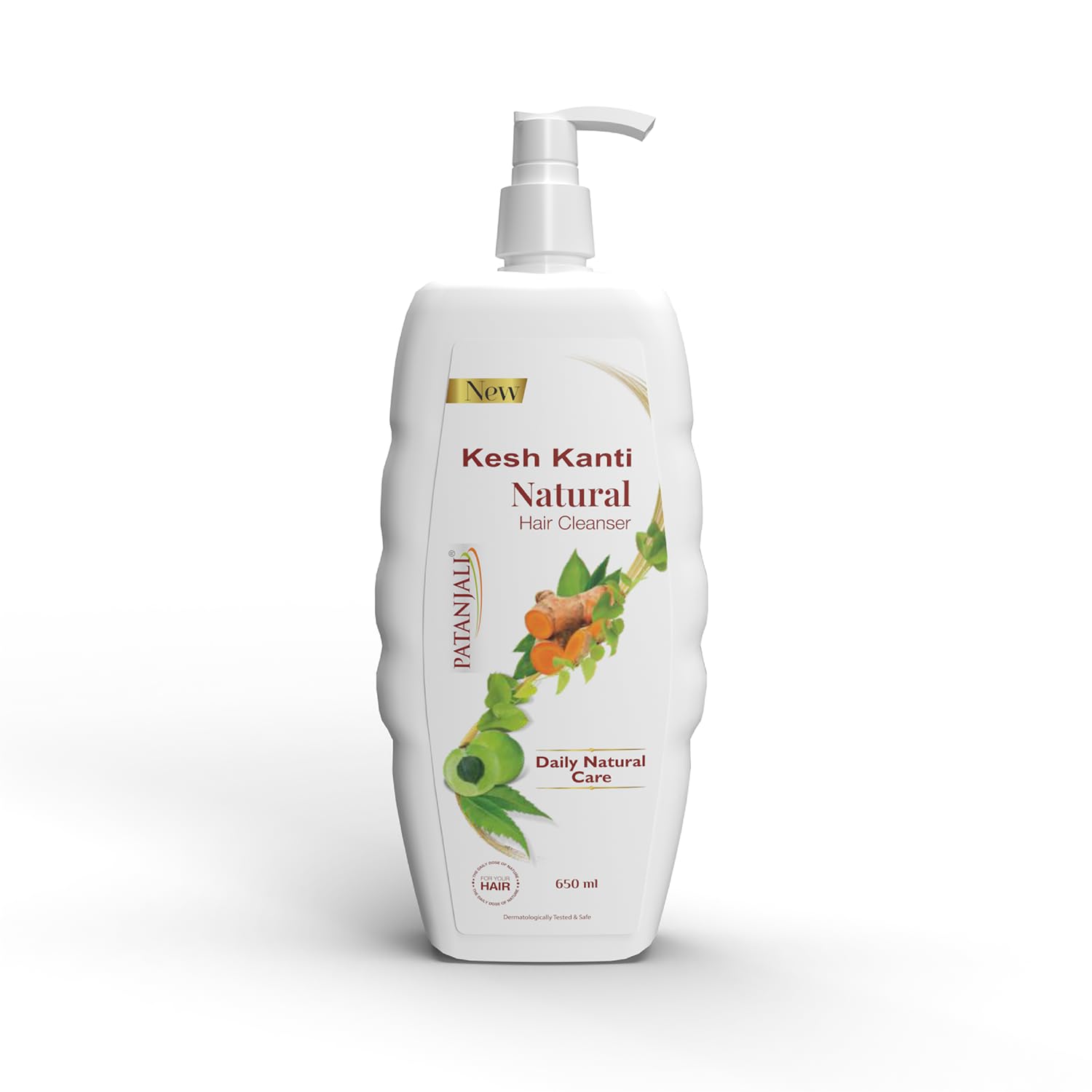 

Patanjali Kesh Kanti Hair Cleanser Natural Shampoo Herbal Care For Healthy Shiny Manageable Hair All Hair Types 650 Ml