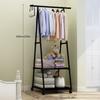 Hat Rack Triangle Hat Rack With Wheels Mobile Multi-Layer Storage Rack Hanging Clothes Rack Drying Rack Simple And Modern