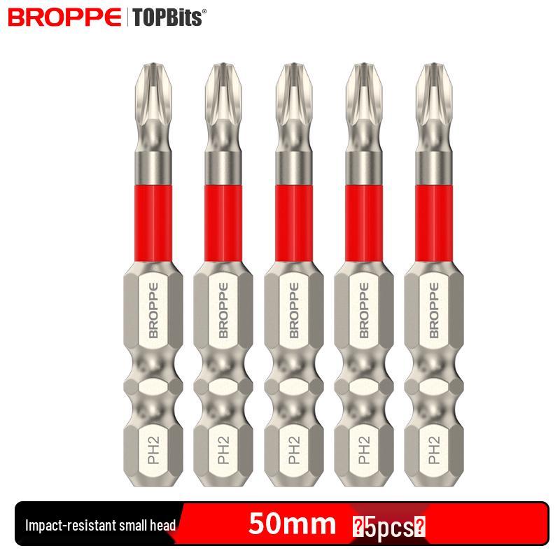 High Torque Phillips Head Bit Set: Shock-Resistant, Strong Magnet, High Hardness, for Electric Screwdrivers & Hand Drills.