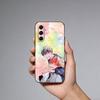 G-Given Anime Love Phone Case For Samsung Galaxy A73,A21s,A22,A31,A52,A53,A71,A41Soft Black Shell
