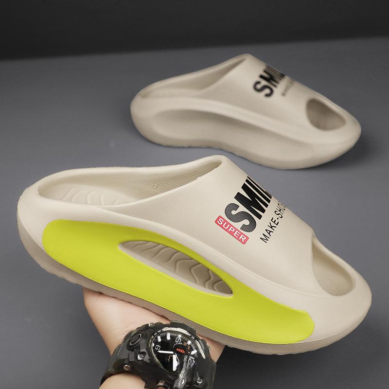 Sandals Couples Home Slippers Letters Printed Non Slip Sandals Shoes for Women Beach EVA Slipper Men