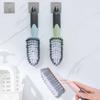 Long handled cleaning brush, floor brush, gap brush, multi-functional cleaning tool for household bathroom hard bristles 1PC