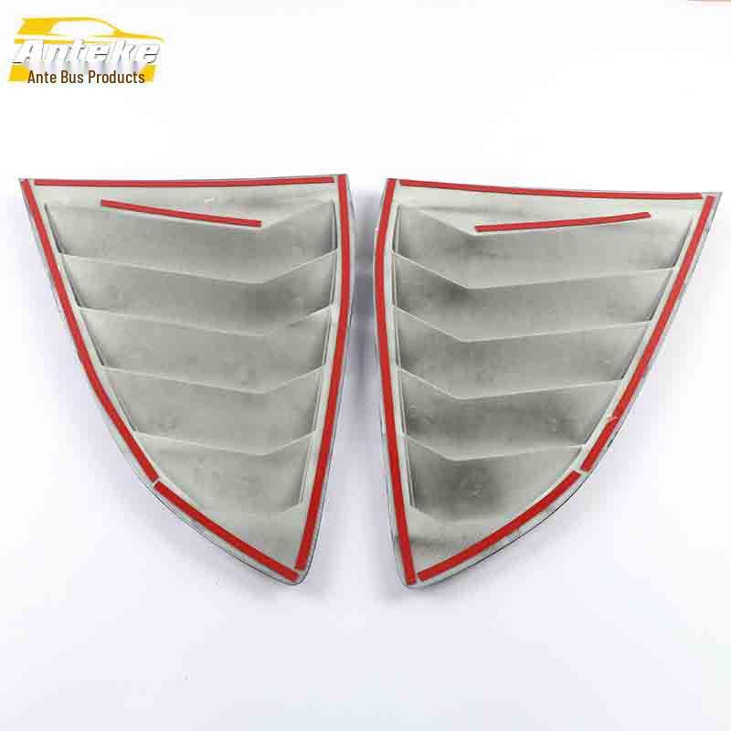 Compatible CR-V Rear Window Louver Side Anti-Scratch Decorative Panel for 20 Models