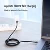 Baseus Cablu de Încărcare Rapidă PD Type-C la Type-C 60W