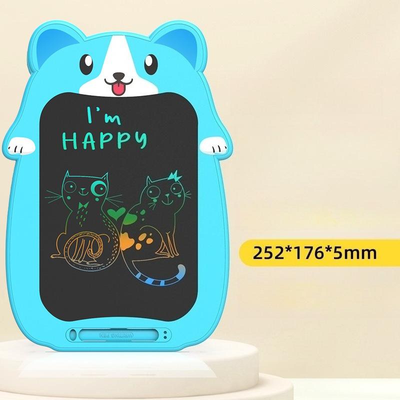 9 Inch Cute Cartoon LCD Writing Tablet Color Screen Erasable Drawing Board for Kids & Toddlers