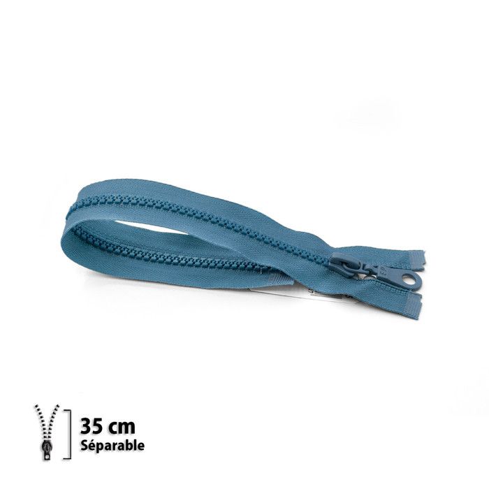 Zipper - ECLAIR - Z54 - 6mm Separable - 35 Cm - Royal Blue