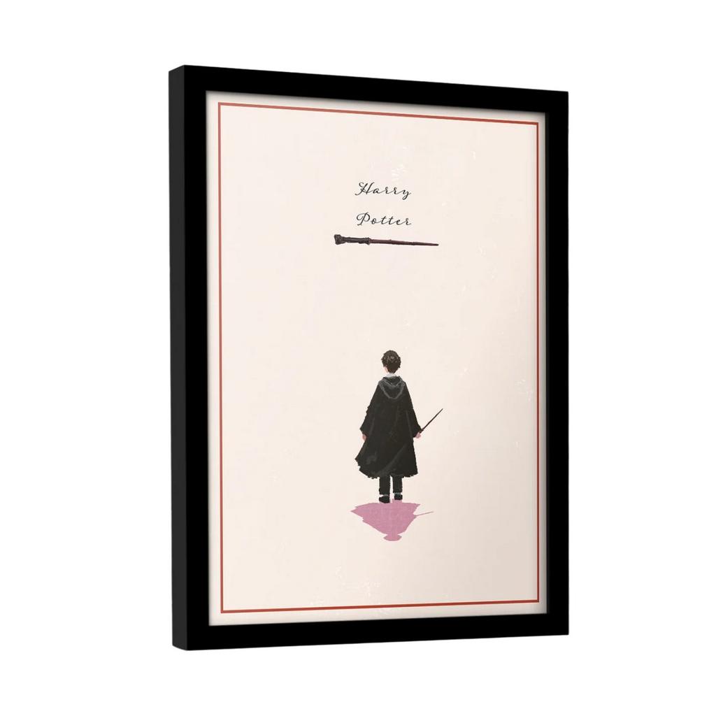 HARRY POTTER Looking Forward Harry Alone Framed Poster